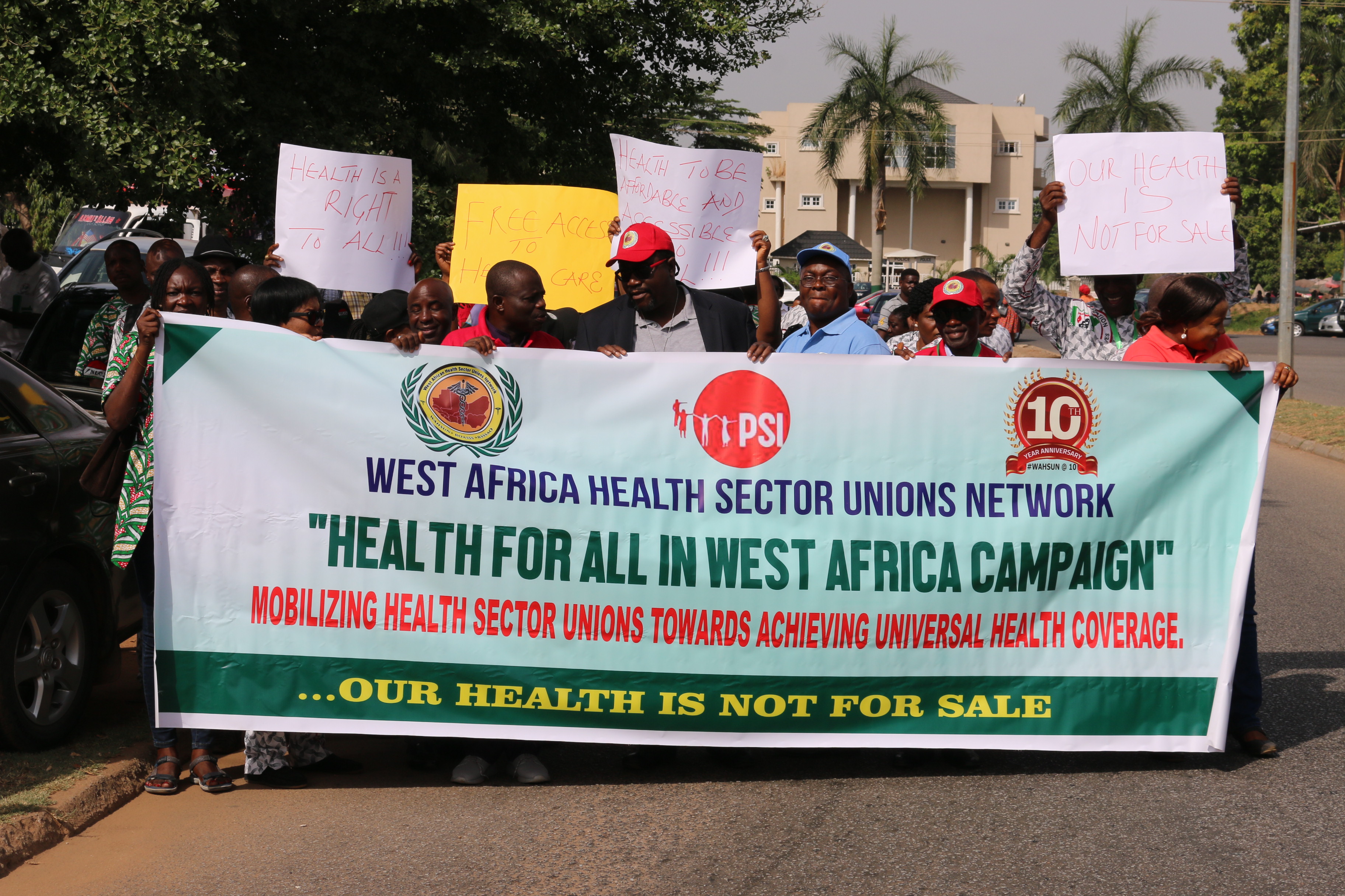 West African unions launch health campaign