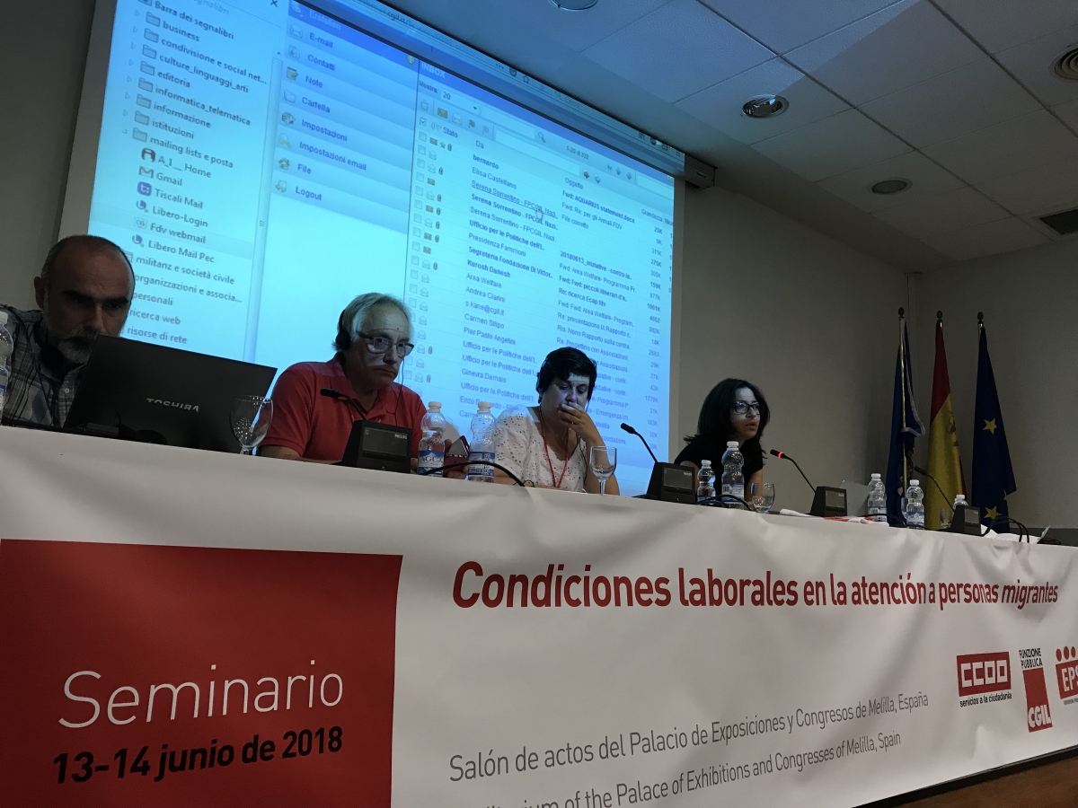 The General Secretaries of CC.OO and FP-CGIL close the two-day workshop with a strong call for the trade union movement to work alongside progressive political movements to fight the worrying spread of xenophobic, fascist and populist forces that growing in Europe.  