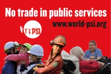 No trade in public services badge image