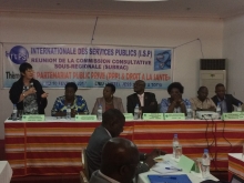 Participants at the francophone health meeting in Lomé, Togo