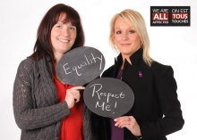 PSAC photo: Equality - Respect me!
