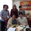 PSI Asia Pacific Youth Network members with Rosa Pavanelli PSI General Secretary