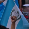 Peaceful march against state corruption in Guatemala