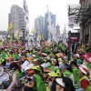 Hundreds of demonstrators for education support worker rights in Korea