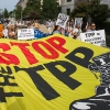 Protesta contra el TPP
