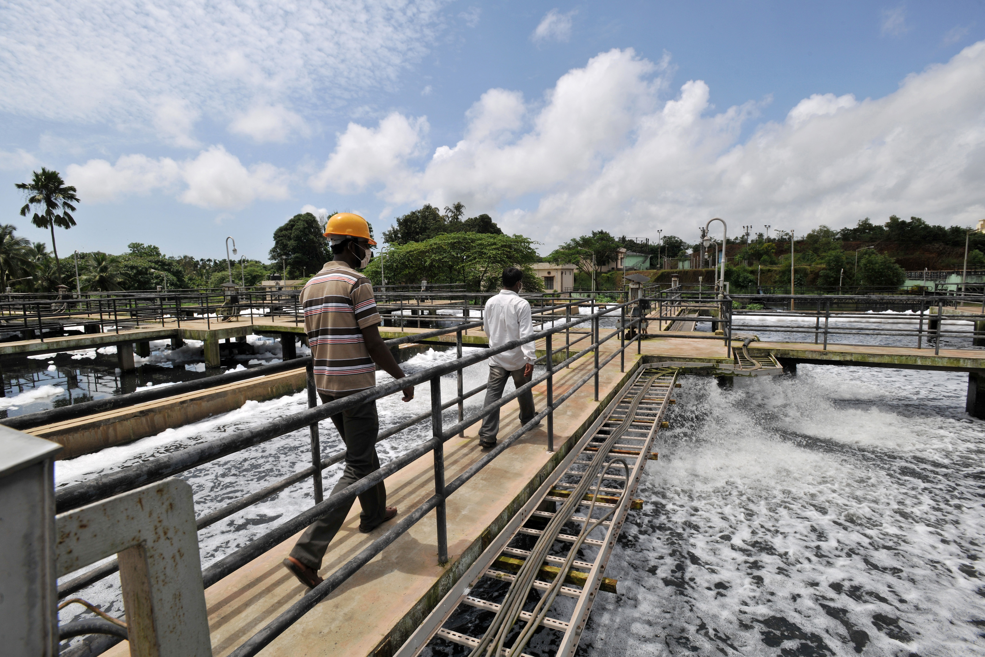 India - Sewage treatment plant, Kavoor, Mangalore, India. Photo: ADB
