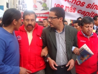 FENOCOPRE (Federación de Obreros de los Consejos Provinciales)  y Wilson Alvarez, coordinador del CNC- ISP Ecuador2