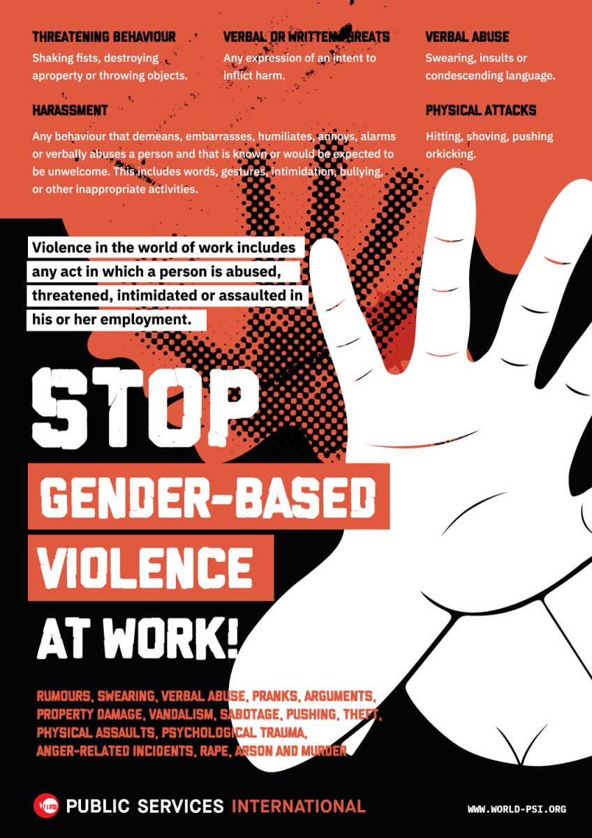 how to write a formal report about gender based violence