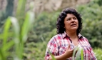 la líder indígena Berta Cáceres