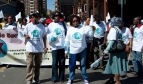 Mobilisation for the launch of the South Africa "Migrant Desk" in Johannesburg, November 2012