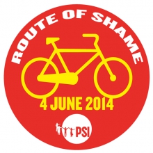 Route of Shame logo