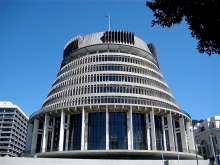 Parliament building Wellington, New Zealand