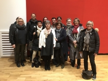 Representatives of the CFDT Interco trade union teams, all local government officers involved in projects to promote sustainable public procurement (Bordeaux, Dijon, Paris), attended a conference on the union’s role in this issue, Bourse du Travail, Paris 12 March 2019.