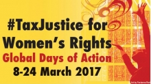 Tax justice for women's rights