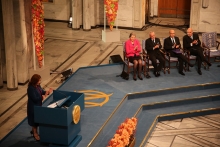 The Nobel ceremony - Photo: M.B. Haga, MFA