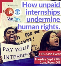 unpaid internships