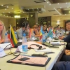 Youth participants at a meeting in Baku, Azerbaijan