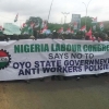 Workers rally in Oyo, Nigeria