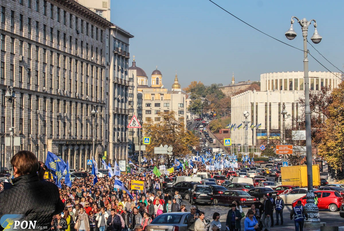 march in Kiev 